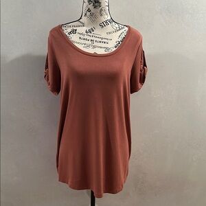 Rust Brown Women's Tunic